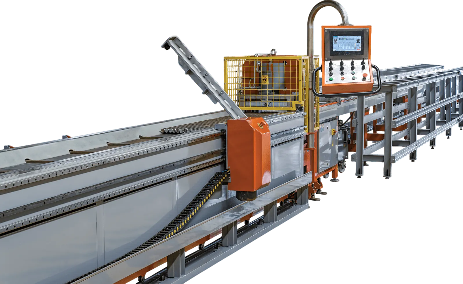 AUTOMATINĖ ARMATŪROS PJOVIMO LINIJA MATRIX 55