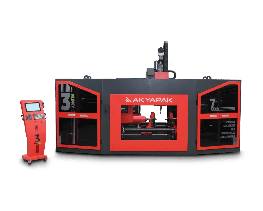 AKYAPAK 3 ADM ECO CNC sijų gręžimo linija