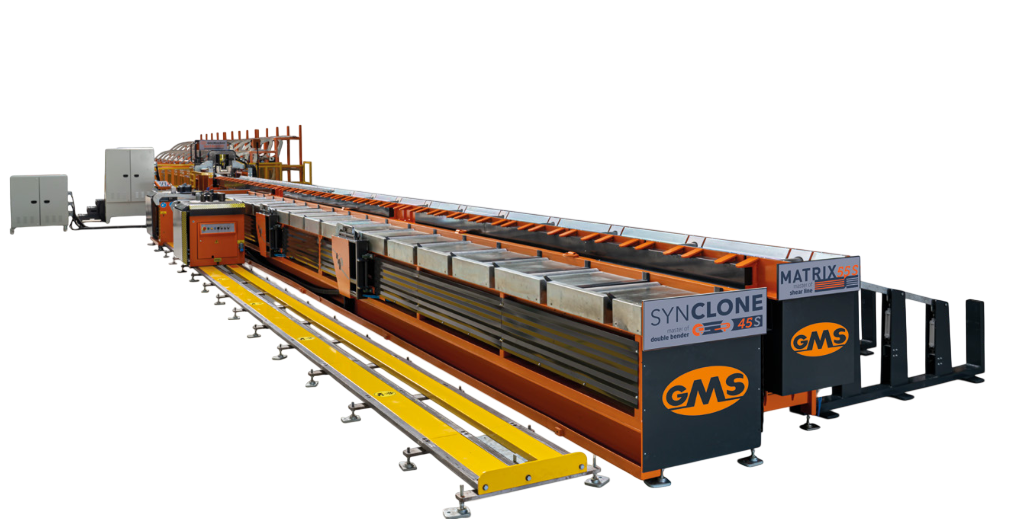 AUTOMATINĖ ARMATŪROS LENKIMO LINIJA SYNCLONE 45S